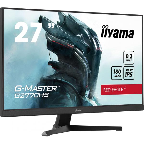 Iiyama G-Master G2770hS-B1 Monitor Pc 68,6 Cm [27] 1920 X 1080 Pixel Full Hd Lcd Nero (iiyama G-Master Red Eagle G2770hsU-B1 - Led Monitor - 27 - 192