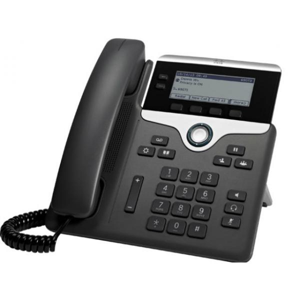 Cisco 7811 Telefono Ip Nero, Argento 1 Linee Led (cisco Ip Phone 7811 - Telefono Voip - Sip, Srtp - Carbone)