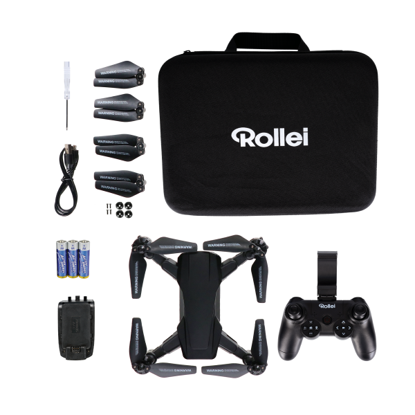 Rollei Fly 60 Combo 4 Rotori Quadrirotore 2 Mp 1280 X 720 Pixel 1200 Mah Nero (fly 60 Fly More Combo) - Image 4