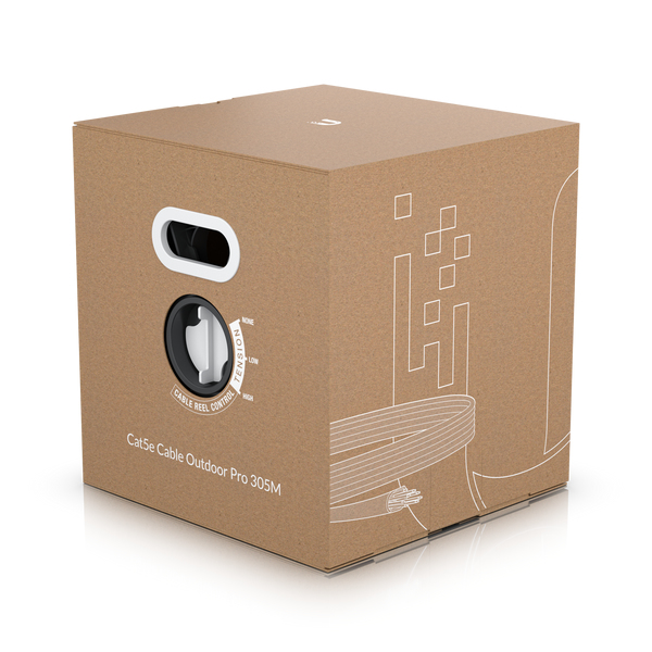 Ubiquiti UacC-CablE-C5E-OutdooR-PrO-305M-W Cavo Di Rete Bianco Cat5e S/utp [stp] (unifi Outdoor Cable - Warranty: 24m)