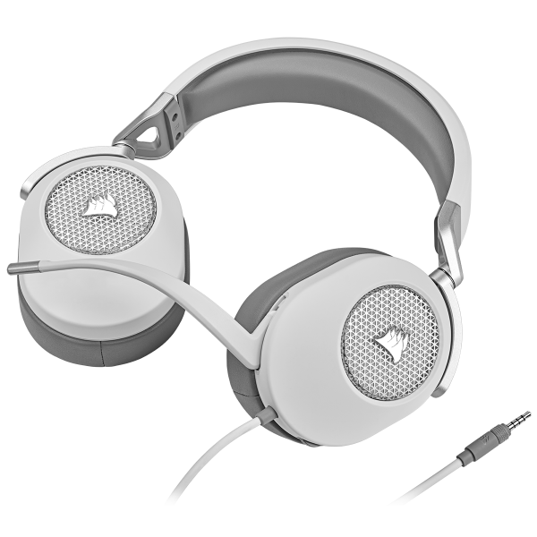 Corsair Hs65 Surround Auricolare Cablato Portatile Gaming Bianco (corsair Hs65 Surround Headset, White) - Image 3