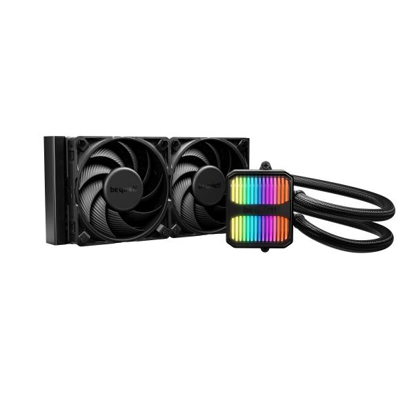Be Quiet! Silent Loop 3 240mm Argb Liquid Cpu Cooler, 3-Chamber Pump, Large Fin Area, Silent Wings 4 Pwm Fans, Black