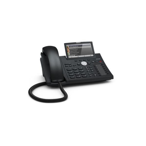 Snom D375 Telefono Ip Nero 12 Linee Tft (snom Voip Corded Desk Phone D375)