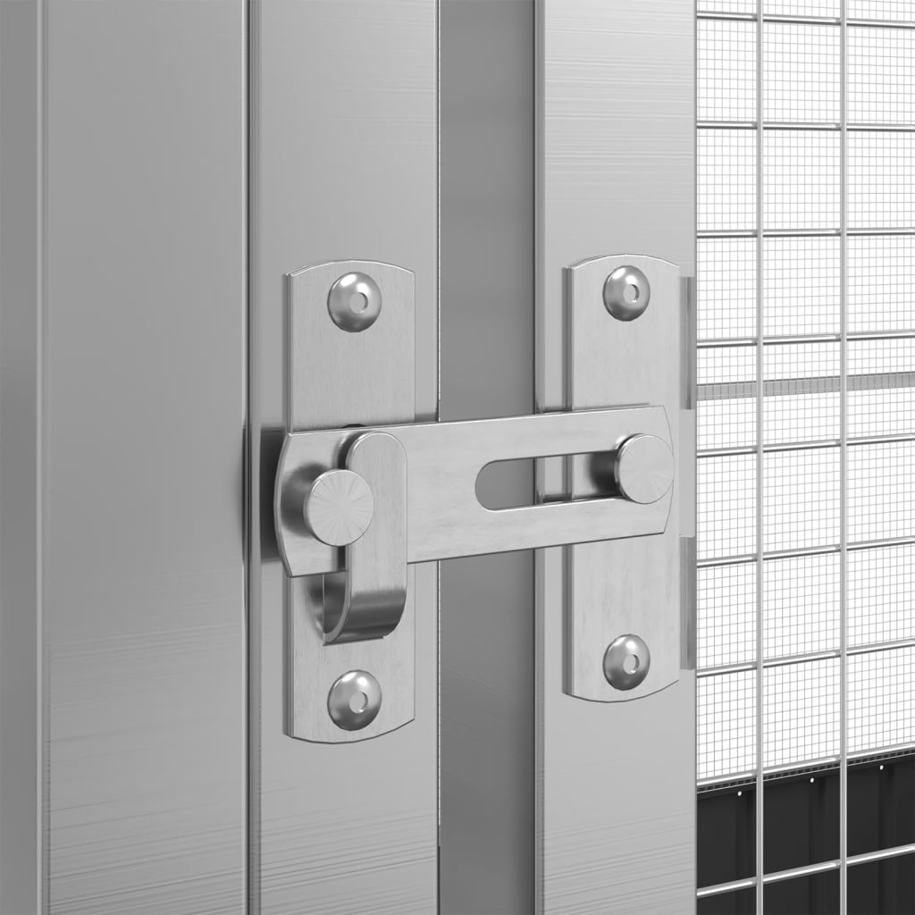 Voliera Con Estensione Argento 1042,5x107x212 Cm In Acciaio - Image 5