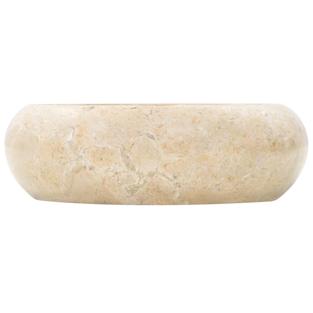 Lavandino 40x12 Cm In Marmo Crema