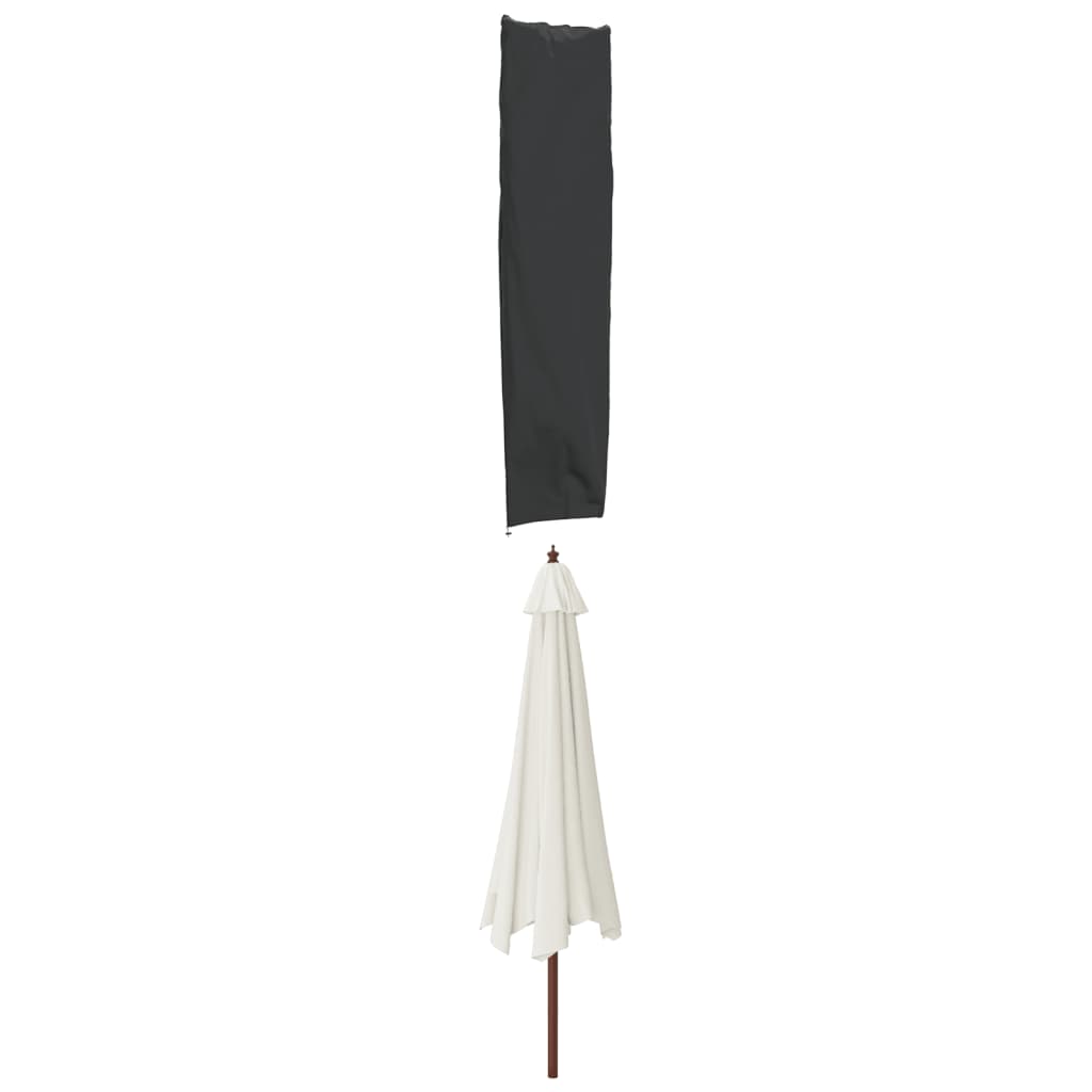 Copertura Per Ombrellone Giardino Nera 240x57/57 Cm 420d Oxford