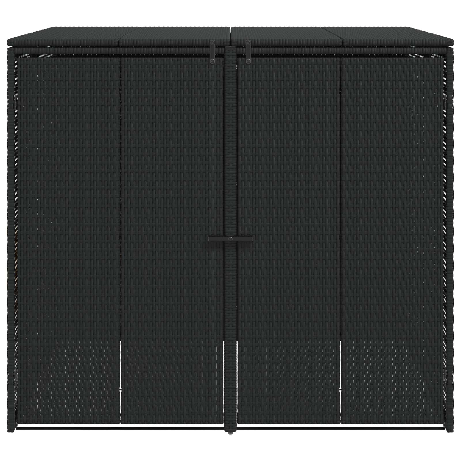 Cassa Per Spazzatura 2 Pcs Nero 65 X 80 X 115 Cm Polietilene - Image 5