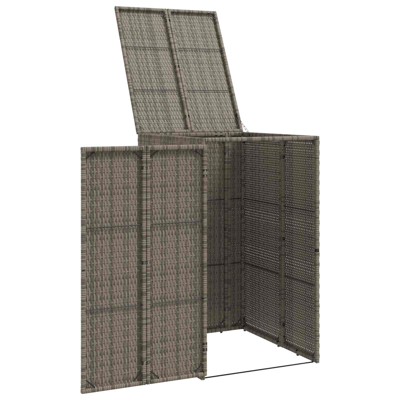 Cassa Per Spazzatura Grigio 65 X 80 X 115 Cm Polietilene - Image 4