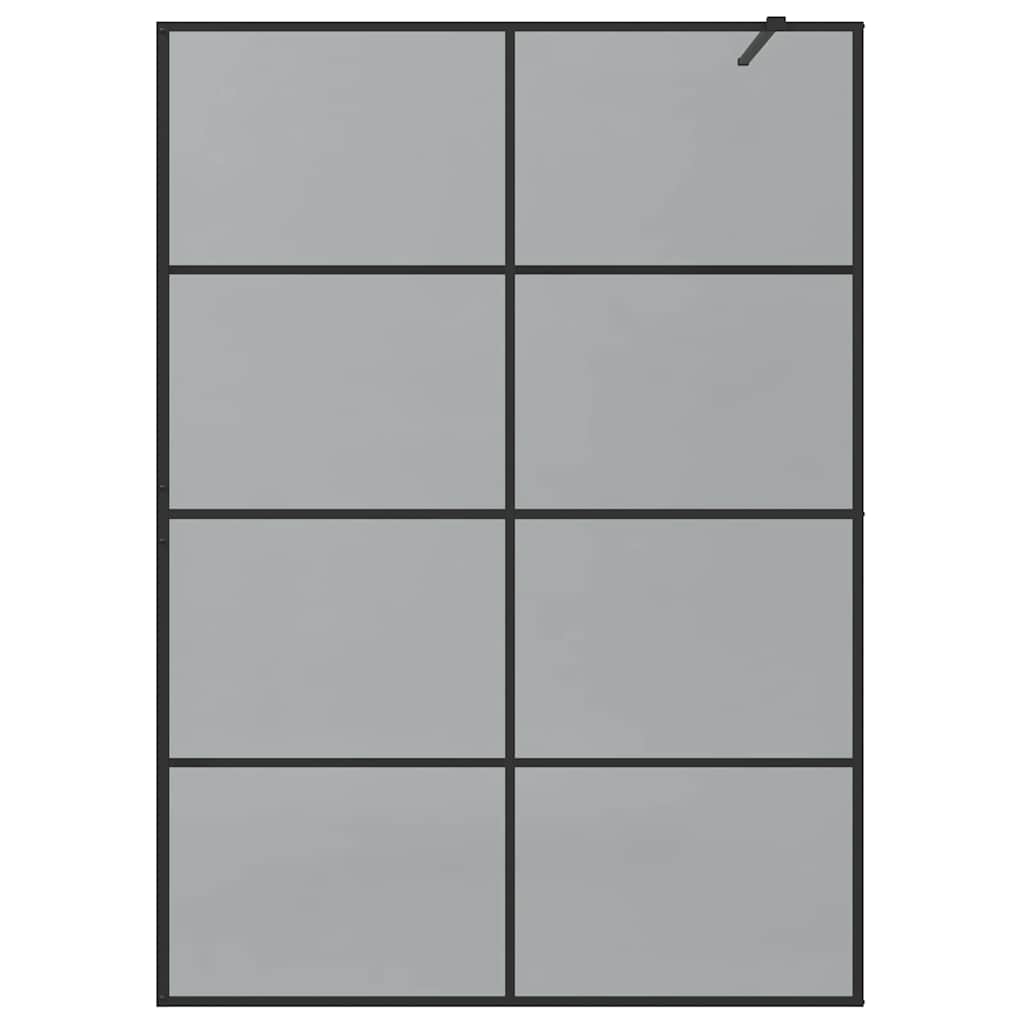 Parete Doccia WalK-In Nero 140 X 195 Cm Vetro Temperato - Image 4