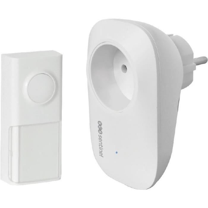 Suoneria Wireless Senza Batteria - Ecobell 100 Plug - Scs Sentinel