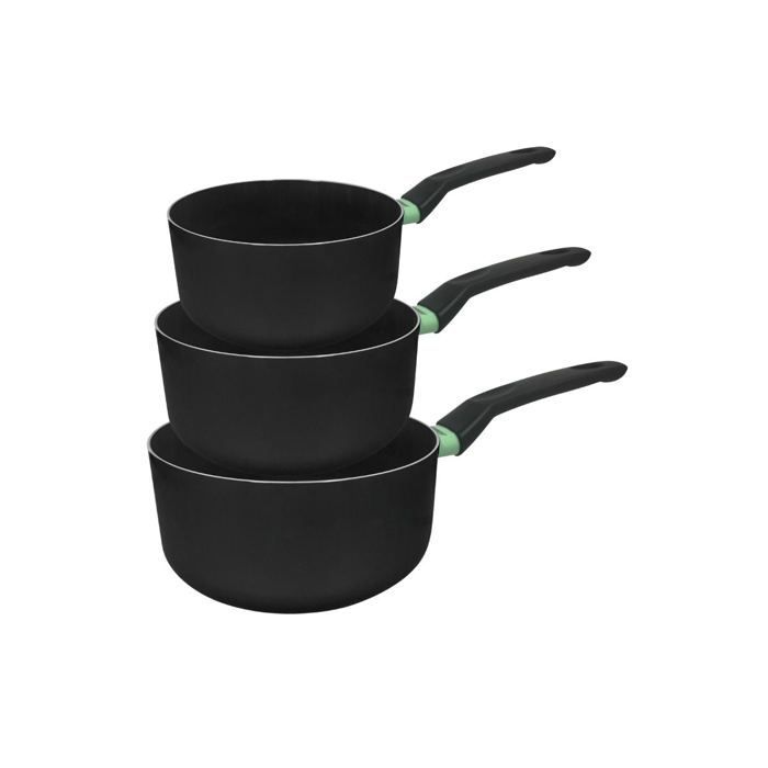 Set Di 3 Pentole In Ceramica Antiaderenti Da 16, 18 E 20 Cm Fackelmann Brandao