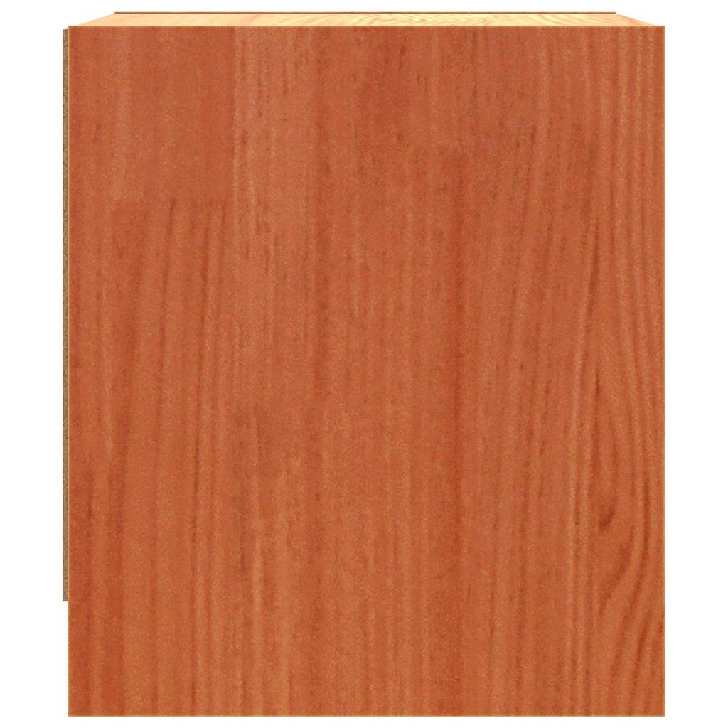 Comodini Marrone Cerato 40 X 30.5 X 35.5 Cm Legno Di Pino - Image 6