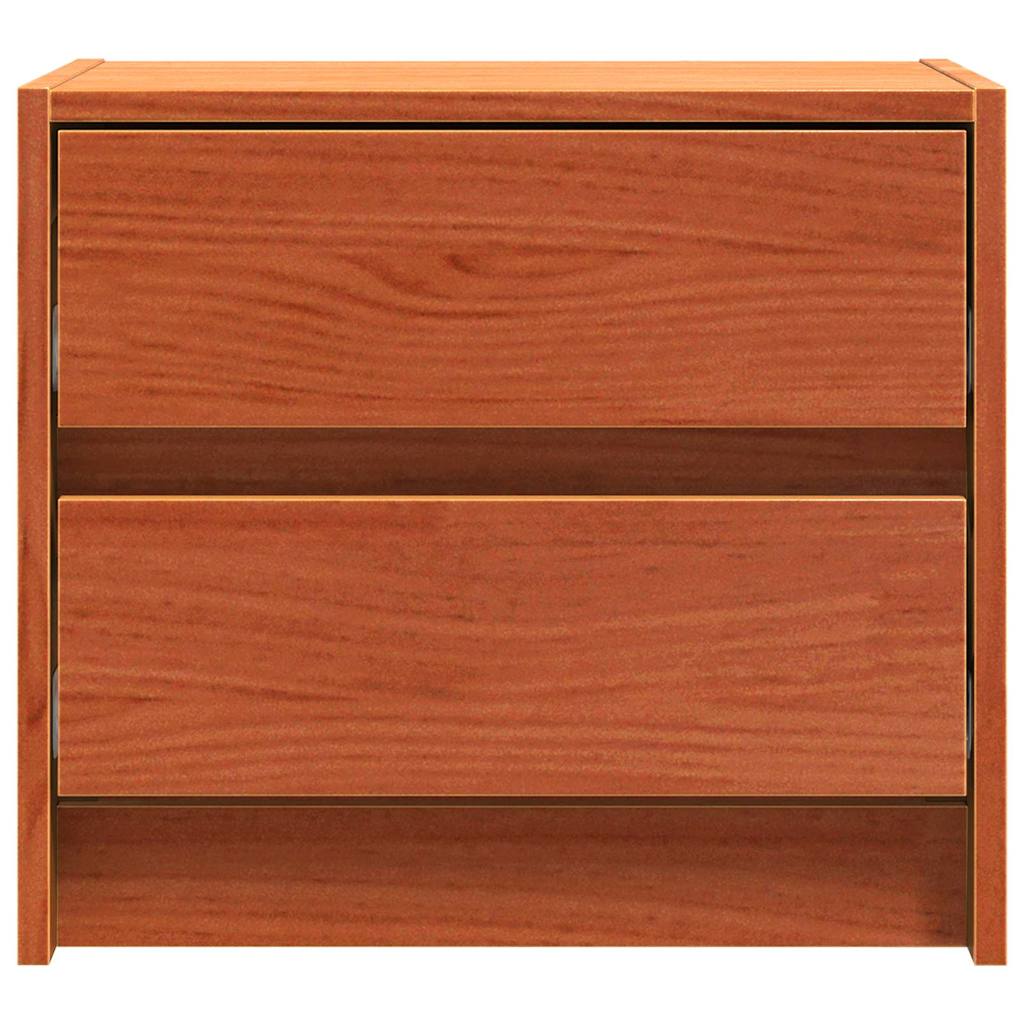Comodini Marrone Cerato 40 X 30.5 X 35.5 Cm Legno Di Pino - Image 5