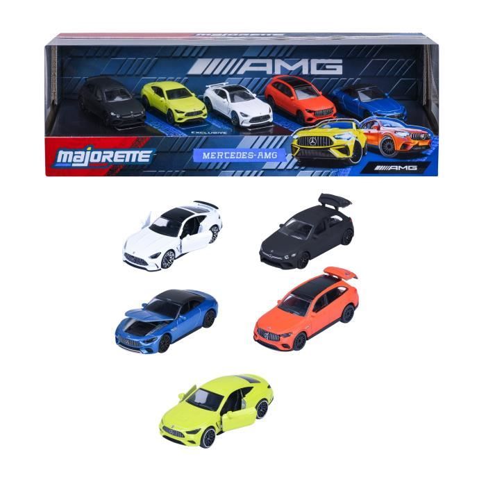 Majorette - Confezione Regalo Majo Mercedes Da 5 Pezzi - Età 3+