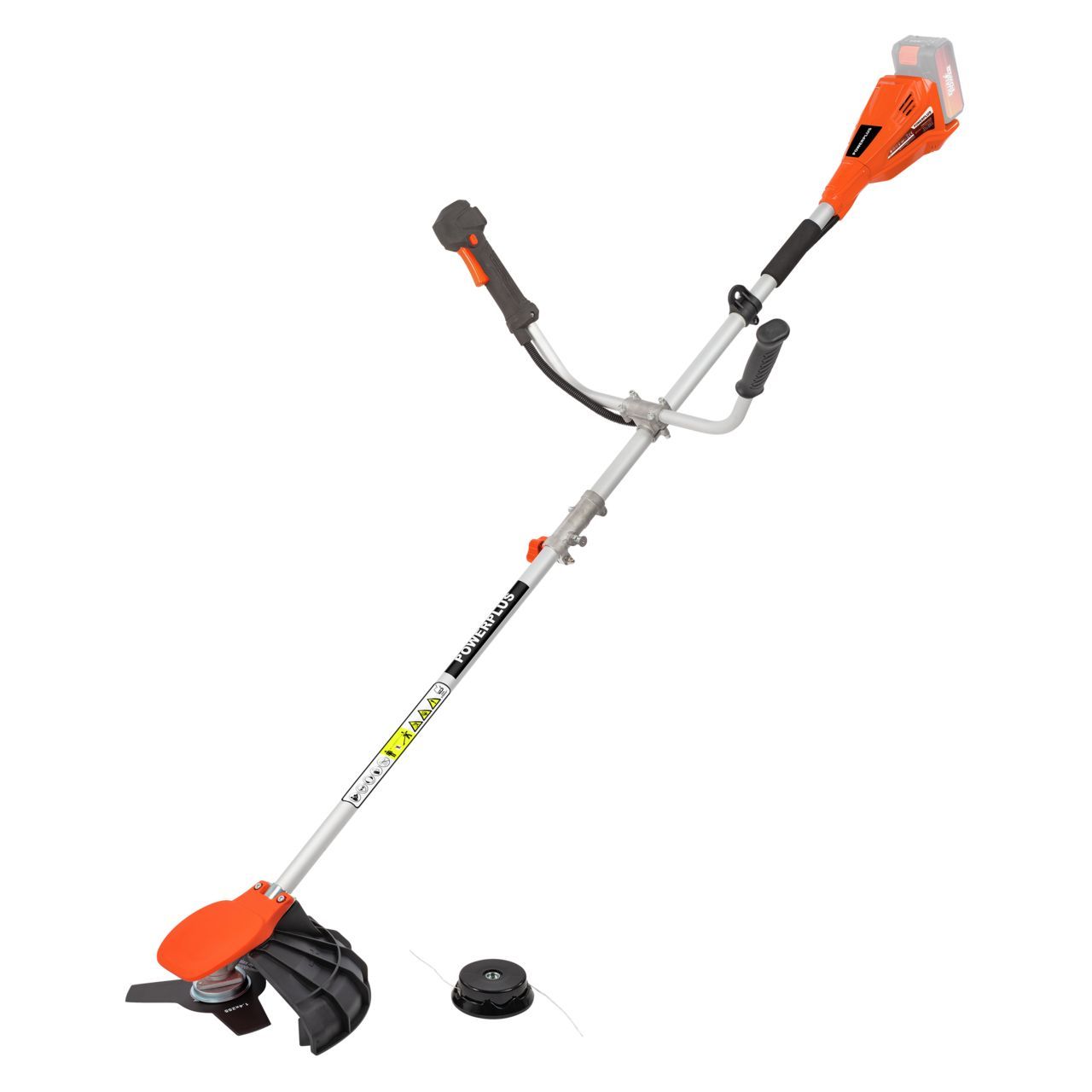 Decespugliatore A Batteria - Doppia Alimentazione - Powdpg75510 - 40 V - 33 Cm - Tagliabordi E Bordatore - Batteria E Caricabatteria Non Inclusi