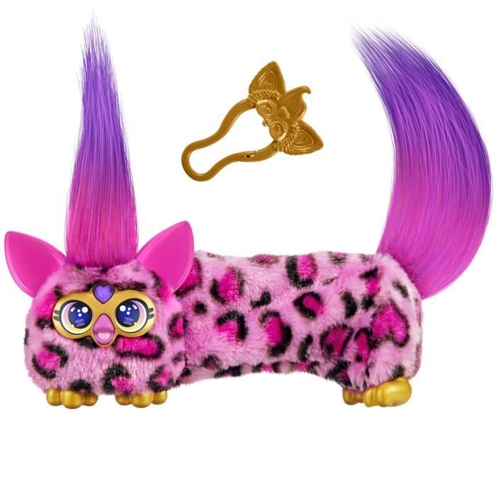 Furby Dj Furblets KitT-EE-Luv, Mini Peluche Elettronico, Giocattolo Per Bambini, 45 Suoni E Musica, Dai 6 Anni In su