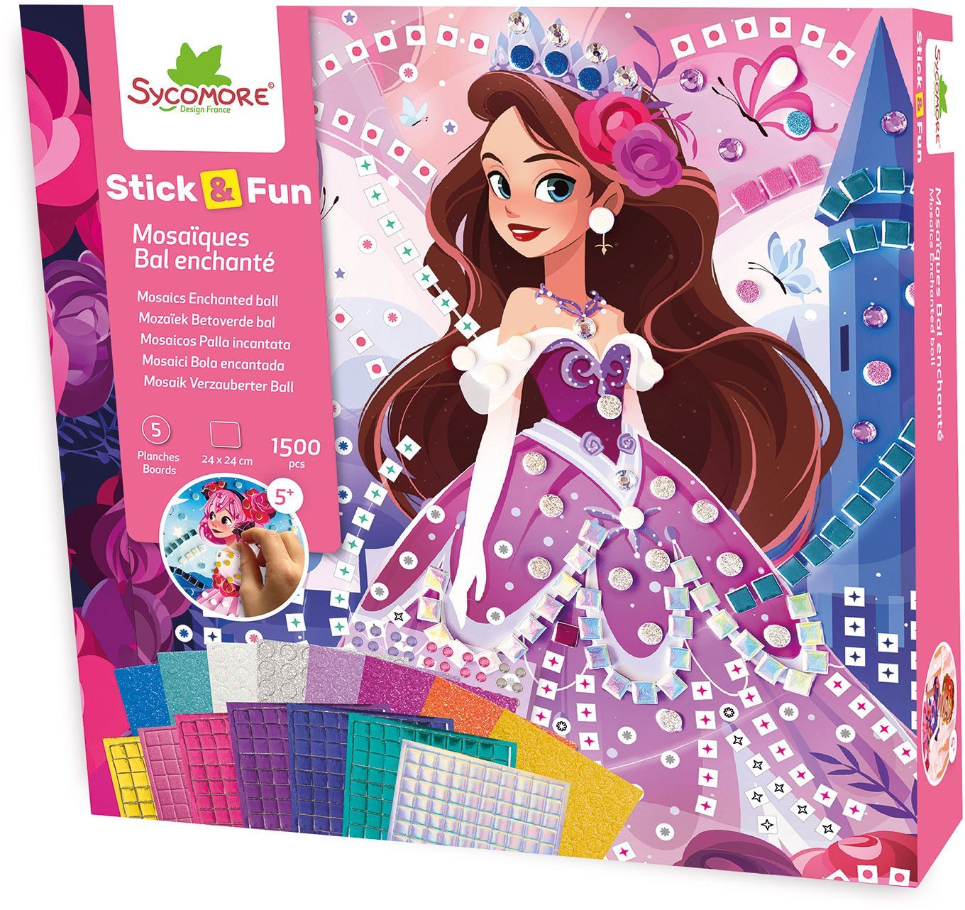 Mosaici - Sicomoro - Stick'n Fun - Palla Incantata - Età 5+