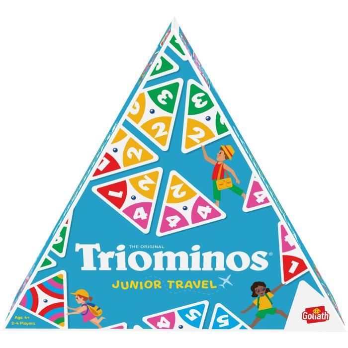 Triominos Junior Travel '24 - Gioco Da Tavolo - Goliath
