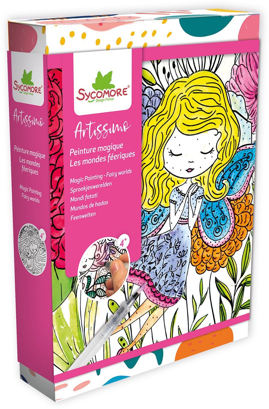 Pittura Magica - Sicomoro - Artissimo - Mondi Fatati - Età 4+