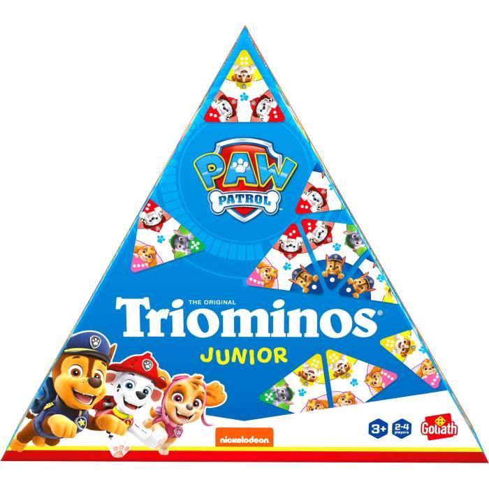 Gioco Da Tavolo - Goliath - Paw Patrol Junior Triominos - Domino Triangolare Per Bambini Di 3 Anni