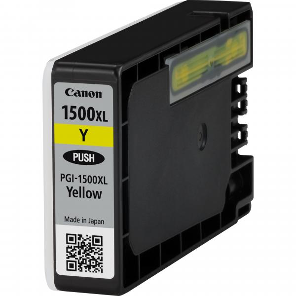 Canon Cart Ink Giallo PgI-1500xl Per Maxify