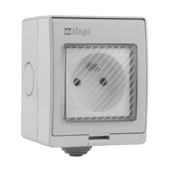 Presa Esterna - Konyks - Pluviose Fr - Wifi - Bianco