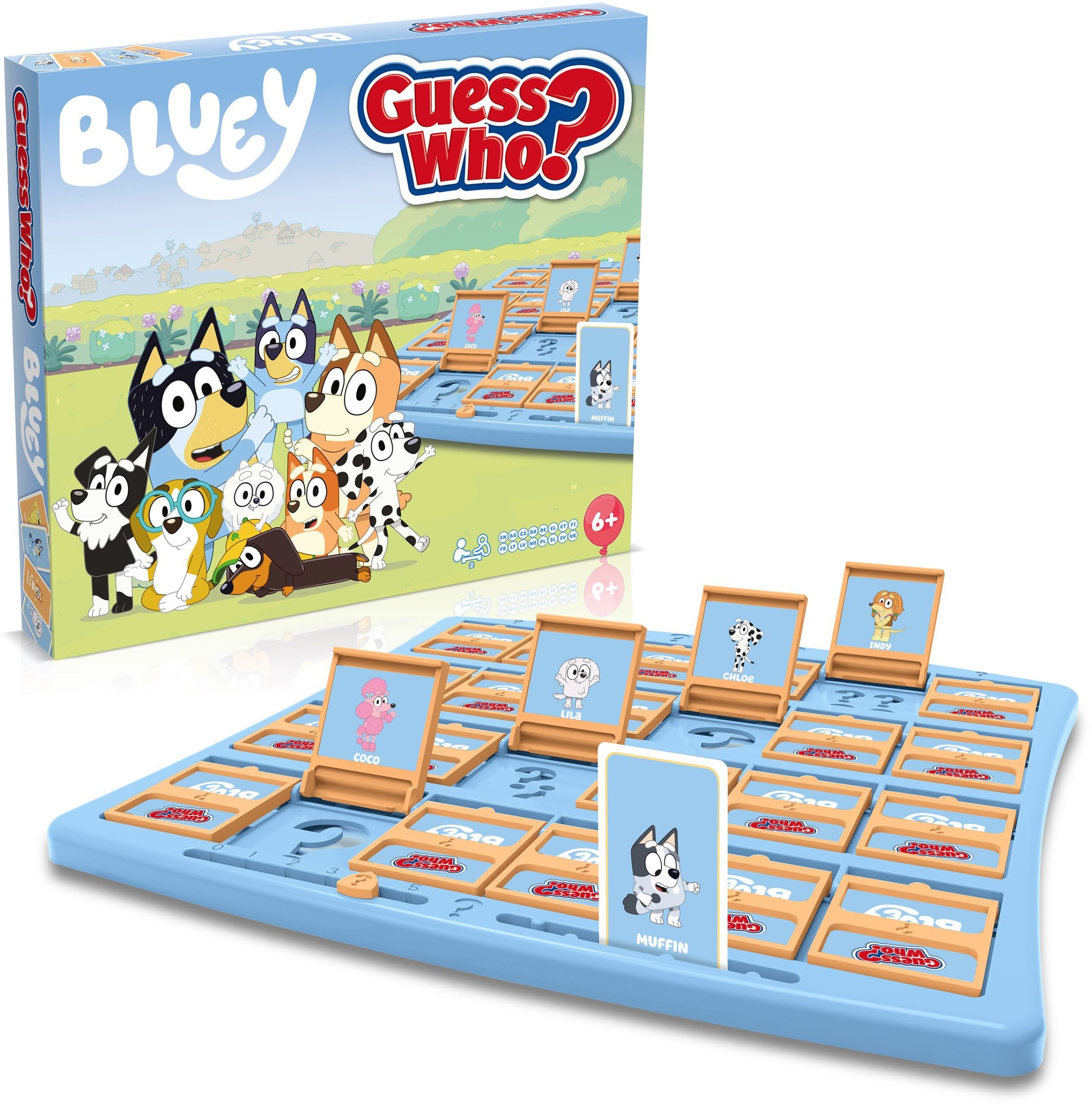 Chi È? Bluey - Gioco Da Tavolo - Mosse Vincenti - Età 6+