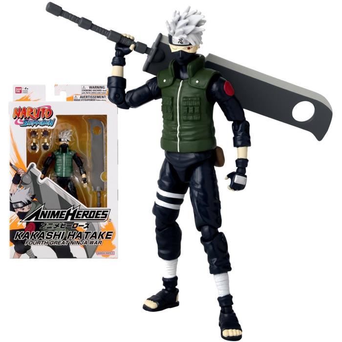 Statuetta Anime Heroes - Bandai - Naruto Shippuden - Kakashi Hatake (quarta Grande Guerra Ninja) - 17 cm - Image 3