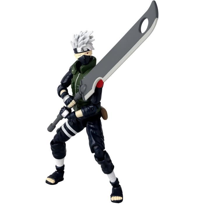 Statuetta Anime Heroes - Bandai - Naruto Shippuden - Kakashi Hatake (quarta Grande Guerra Ninja) - 17 cm