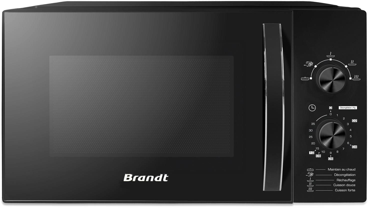 Forno A Microonde - Brandt - Sm2802b - Nero - 28l - 900w