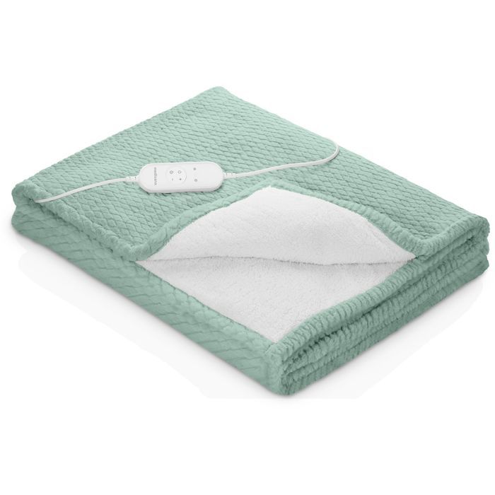 Coperta Termica Reversibile - Medisana - Hb 417 - 120 W - 9 Impostazioni - 180 X 130 Cm - Verde