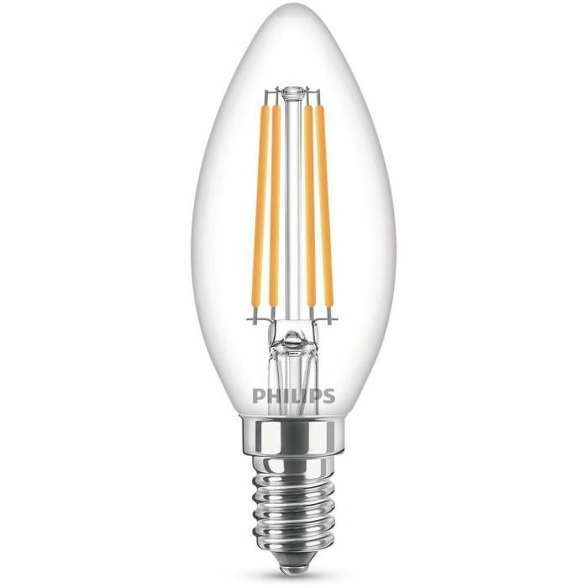 Lampadina Led Candela Philips Equivalent  E14 60 W Bianco E (2700 k)