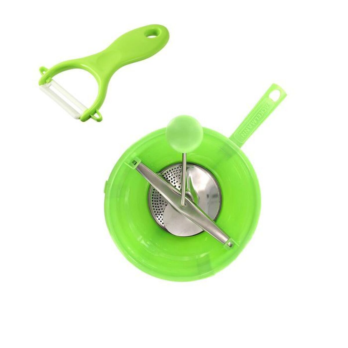 Utensili Da Cucina Fackelmann Vert Ceramica Acciaio Inossidabile Plastica 20 X 40 X 30 Cm 2 Pezzi
