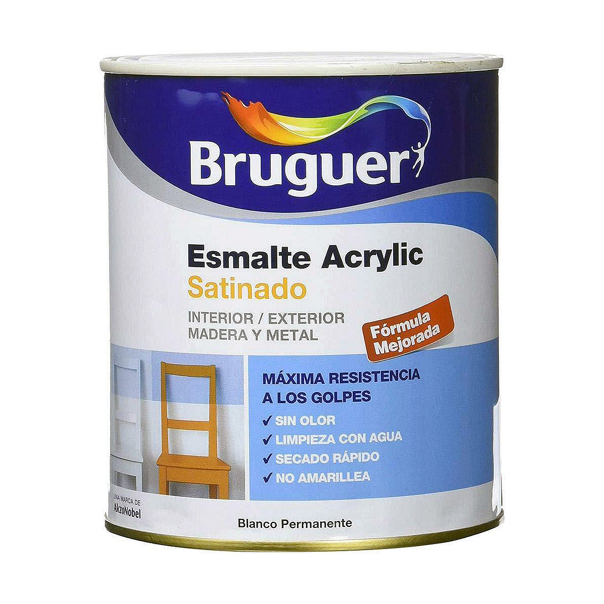 Vernice Acrilica Bruguer Smalto Acrilico (750 Ml)