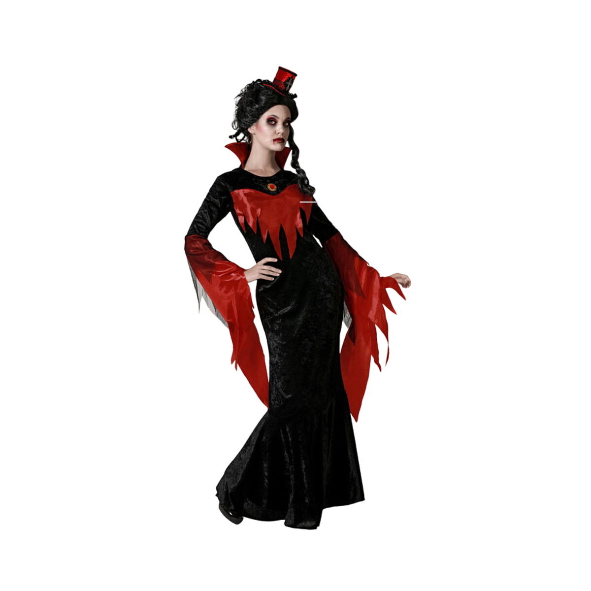 Costume Per Adulti Vampiro Donna Xs/s
