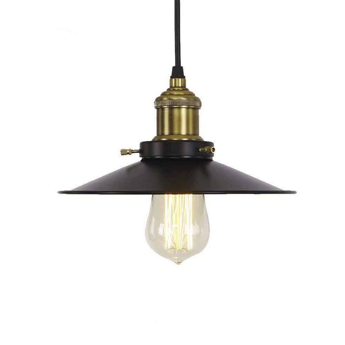 Lampadario Edm 32106 Nero 60 W Vintage