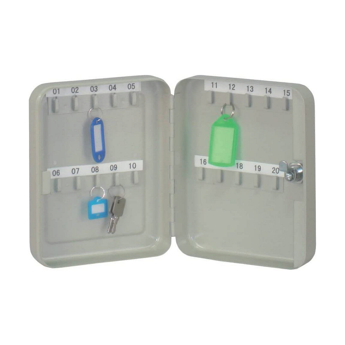 Armadietto Portachiavi Q-Connect Kf02605 Grigio Chiaro - Image 3