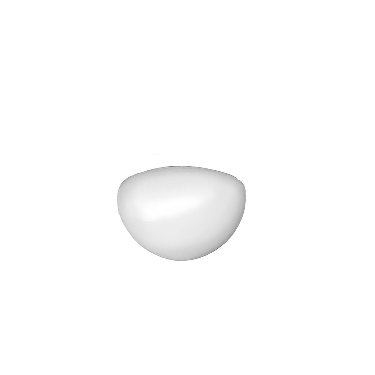 Paralume Edm 33990 33800-1 Bianco Cristallo Ø 18 Cm Ricambio