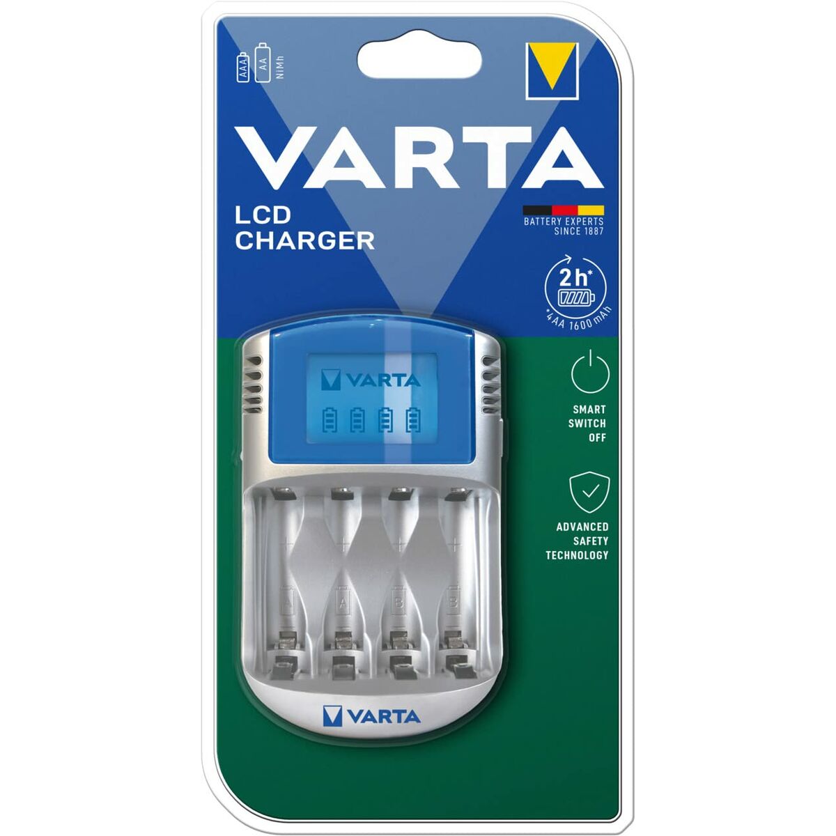 Caricabatterie Varta 4 Batterie Aa/aaa 12 V