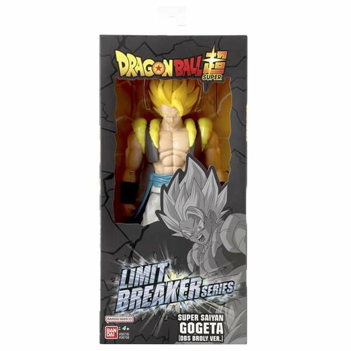 Statuetta Articolata Bandai Limit Breaker Series Super Saiyan Gogeta 30 Cm Pvc - Image 6