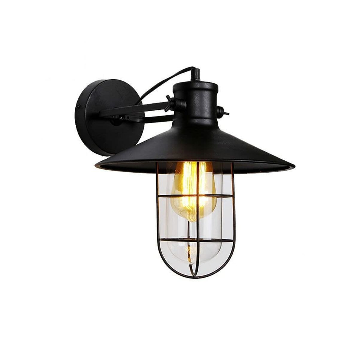 Applique Da Parete Edm 32103 Nero 60 W