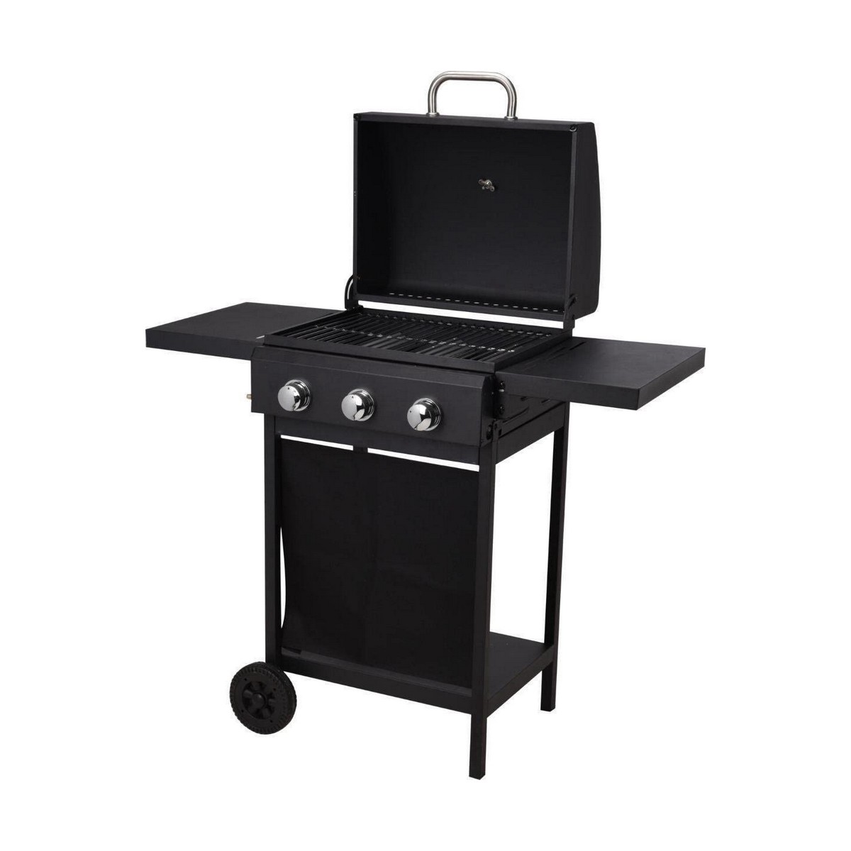 Barbecue A Gas Vaggan 139 X 56,5 X 106 Cm Nero