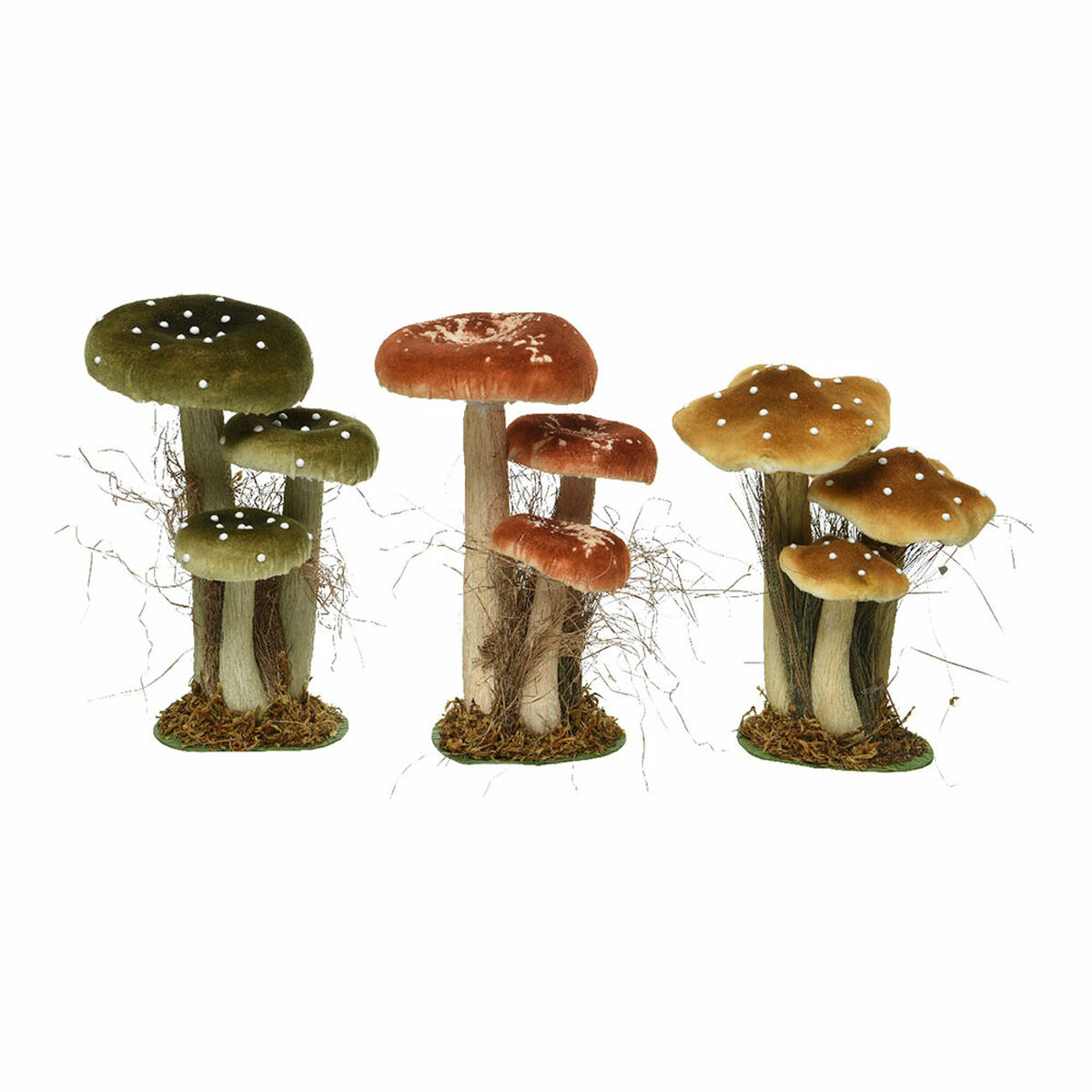 Statua Decorativa Funghi 14 X 18 X 26 cm