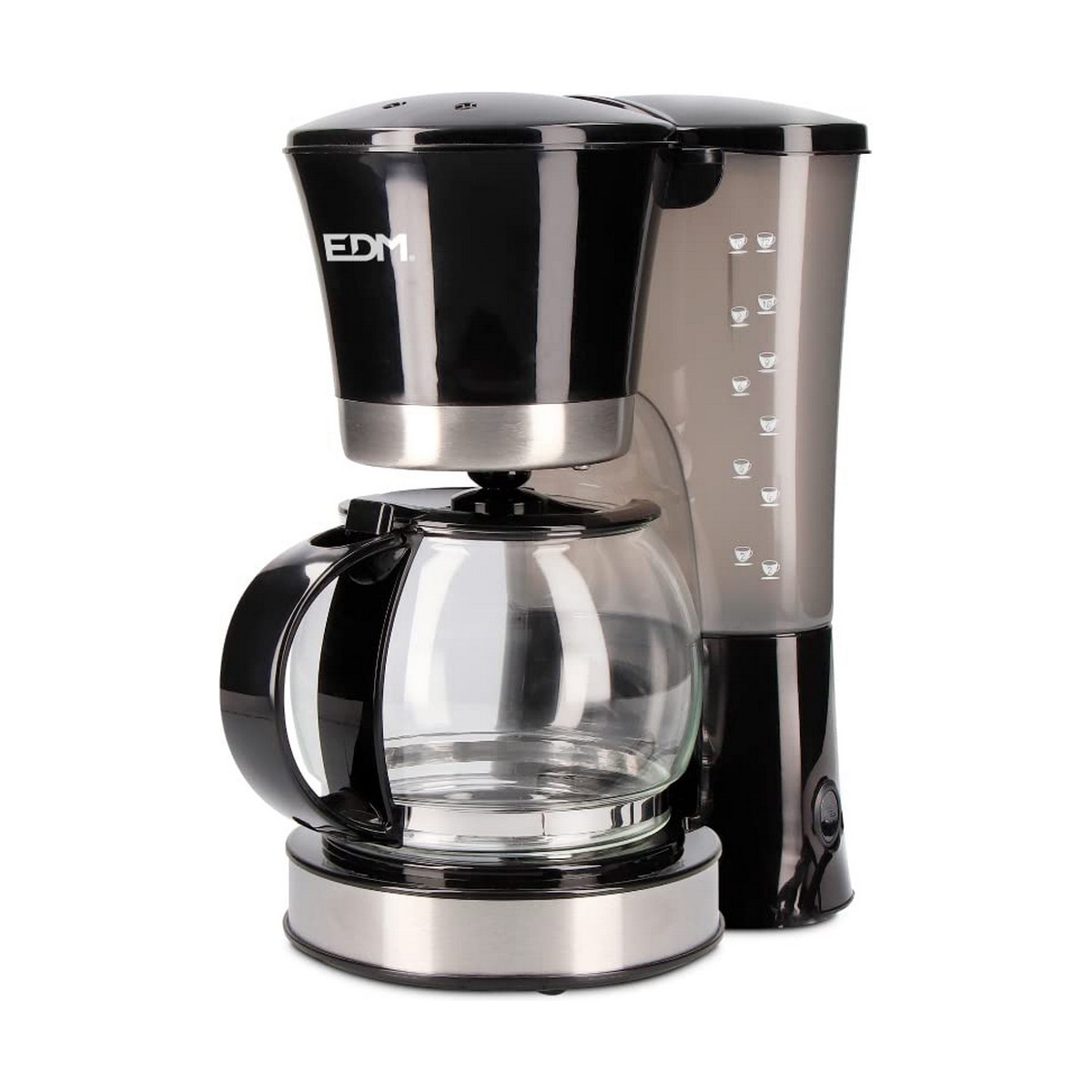 Caffettiera Americana Edm 07652 Nero 800 W 12 Tazze