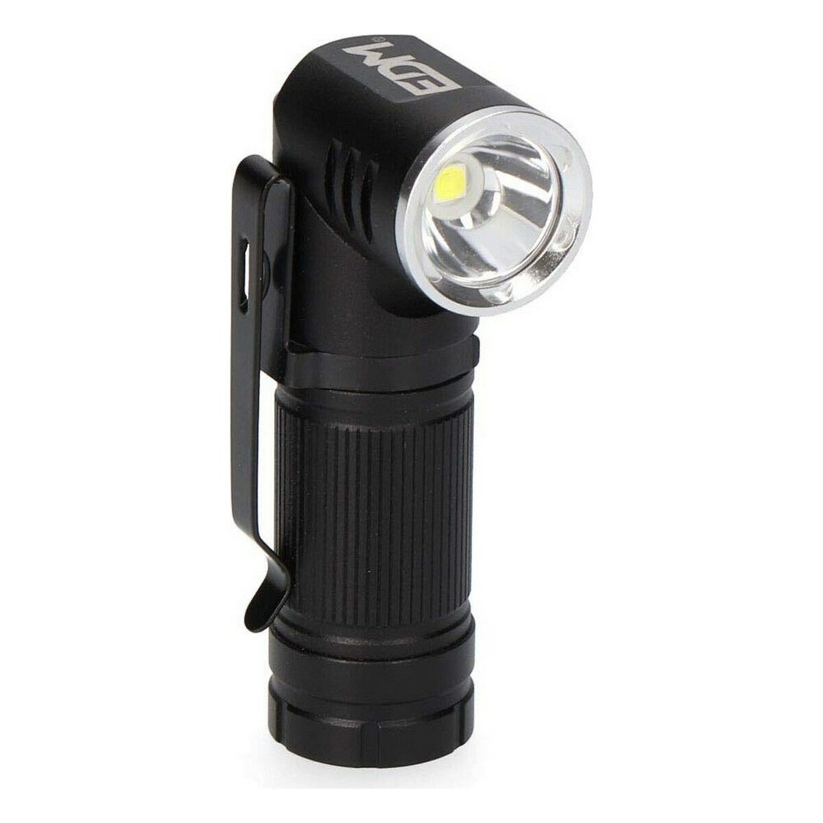 Torcia Led Edm 36443 8 W 450 Lm Testa Girevole Ricaricabile Mini