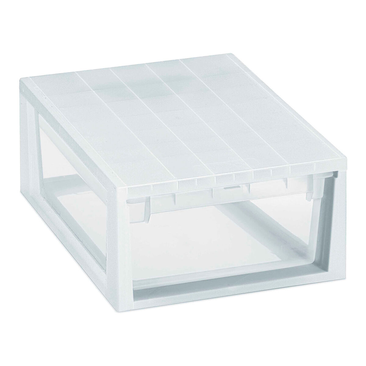 Cassettiera Terry Light Drawer M Multiuso Trasparente (29,6 X 39 X 16 Cm)