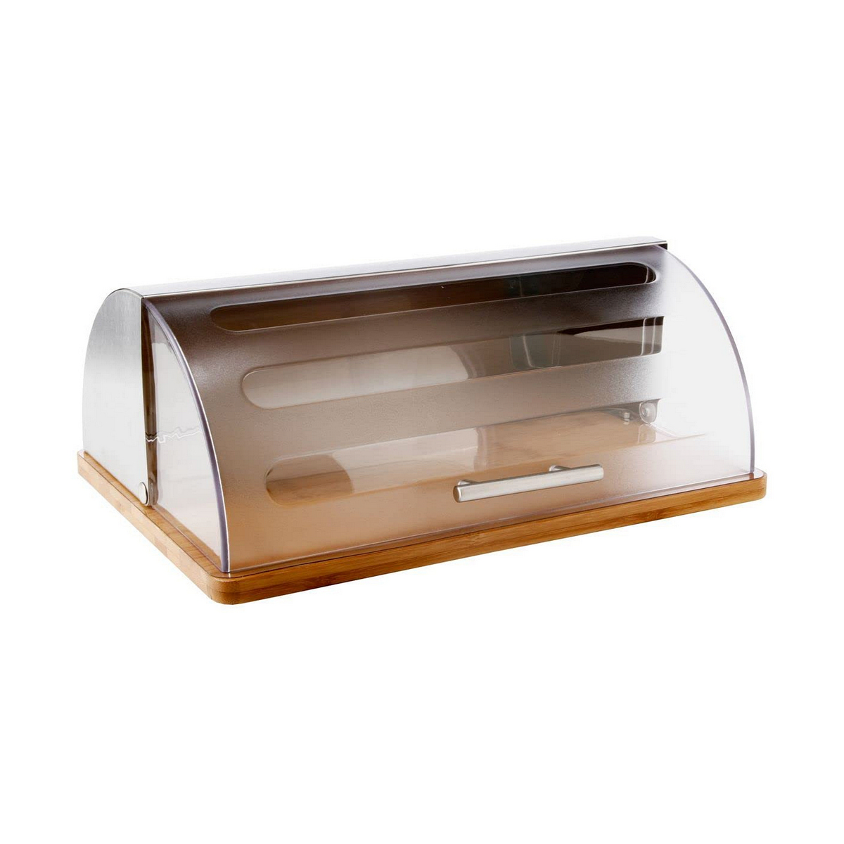 Portapane 5five Simply Smart Bambou Cuisine Argentato Cromato 39 X 26,5 X 15,5 Cm Legno