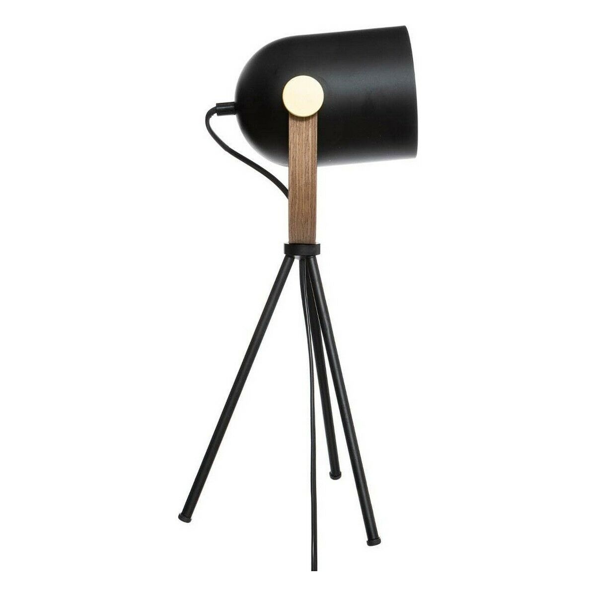 Lampada Da Tavolo Atmosphera Action Tripode Nero Polistirene 25 W 220-240 V 16 X 18 X 45 cm