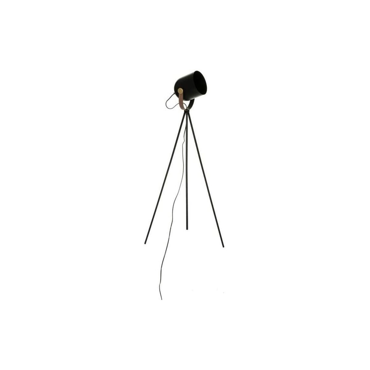 Lampada Da Terra Atmosphera Action Nero Metallo
