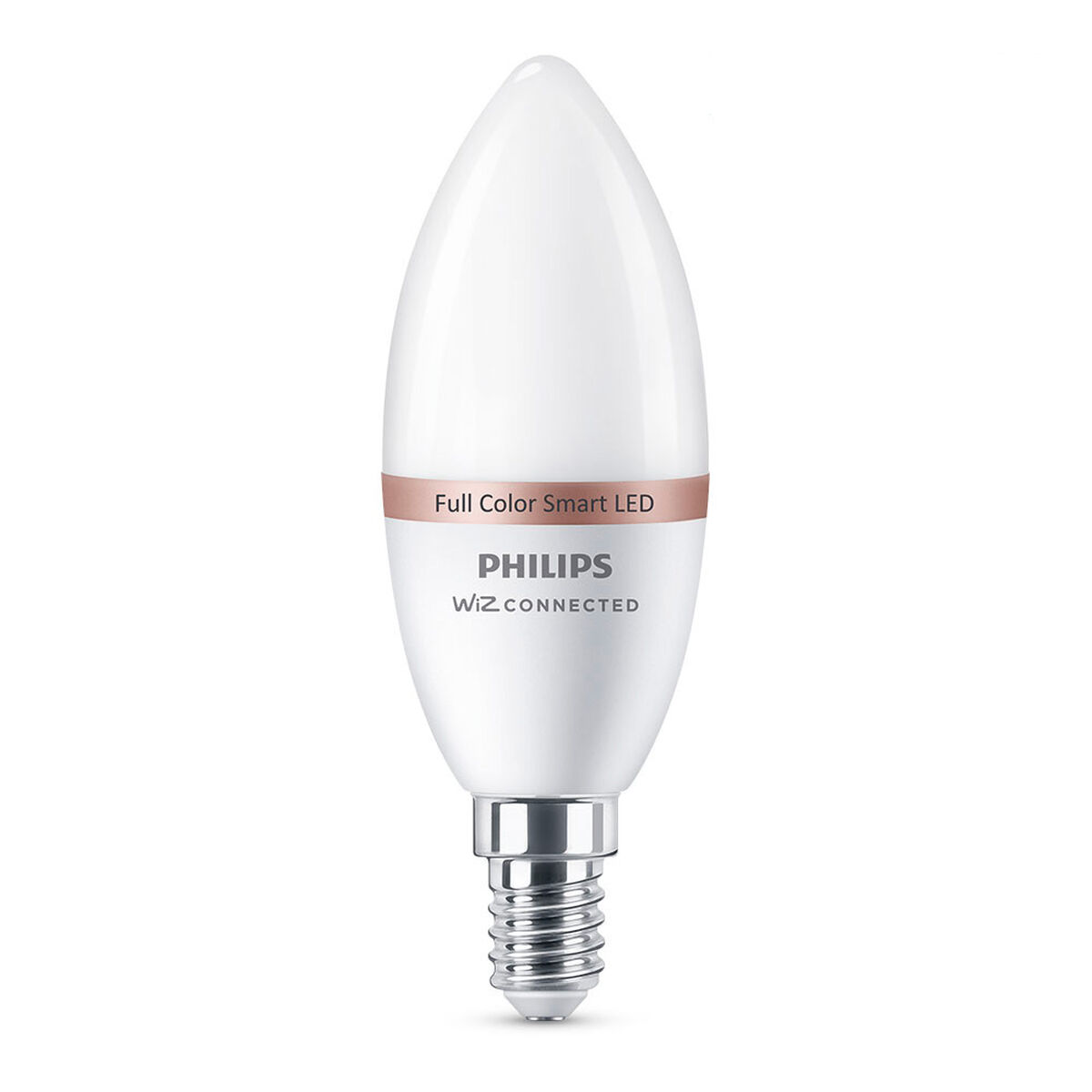 Lampadina Led Philips Wiz Full Colors F 40 W 4,9 W E14 470 Lm (2200-6500 k)